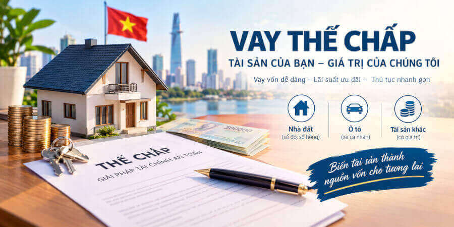 Vay thế chấp tài sản giá trị của chúng tôi